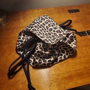 Cinch sac makeup bag